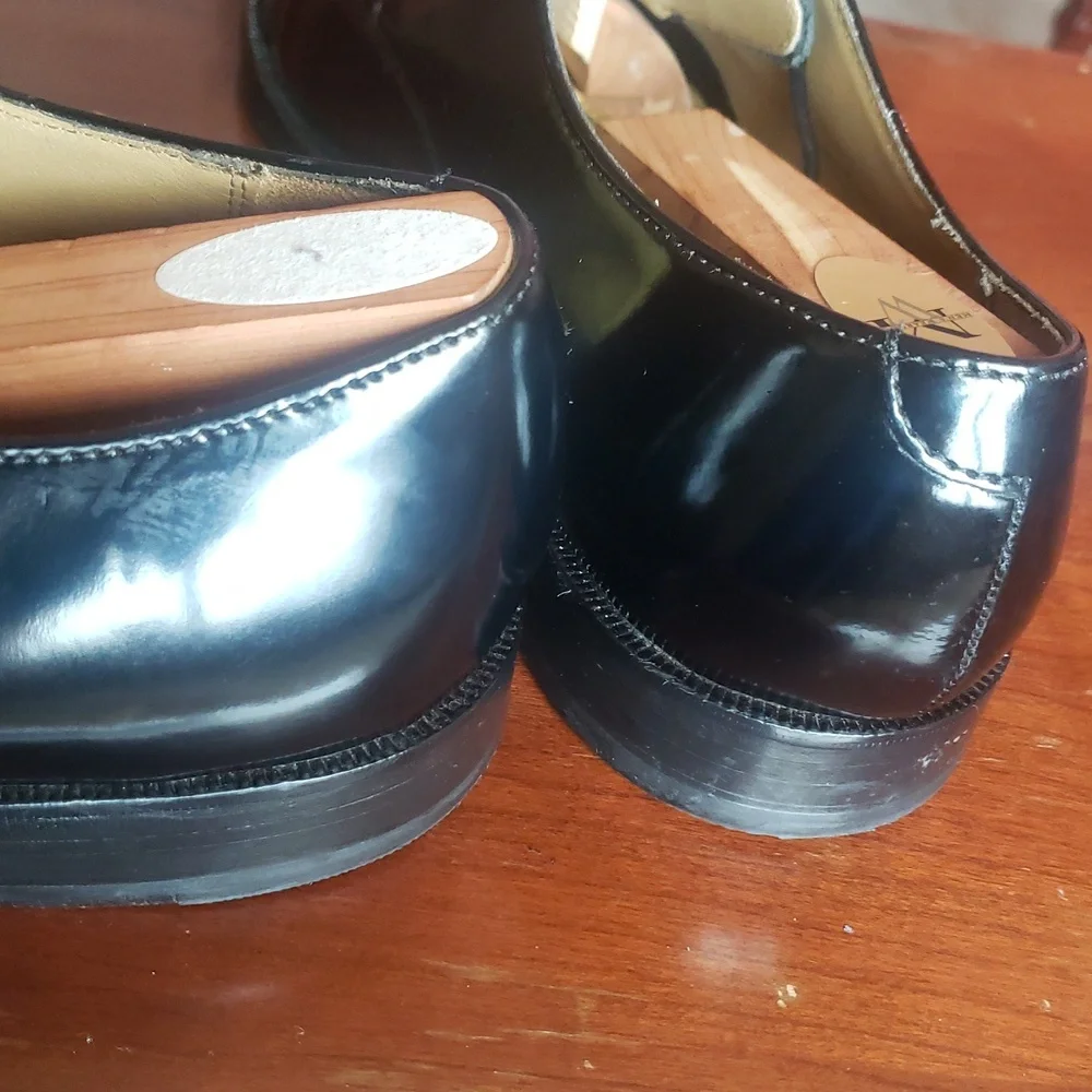 Cole Haan Black Patent Leather Oxfords - Picture 2 of 5